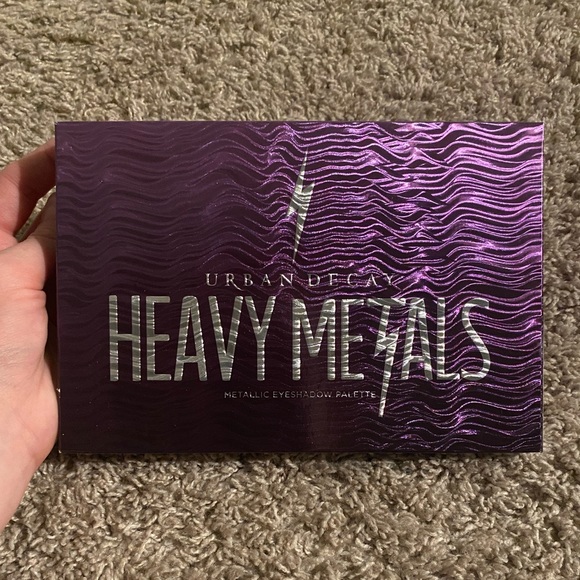 Brand new in box Urban Decay Heavy Metals eyeshadow palette BNIB Cruelty Free